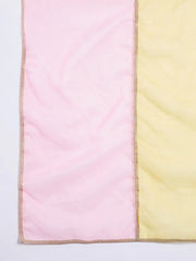 Gulnaar Ivory Pastel Embroidered Kurta Set