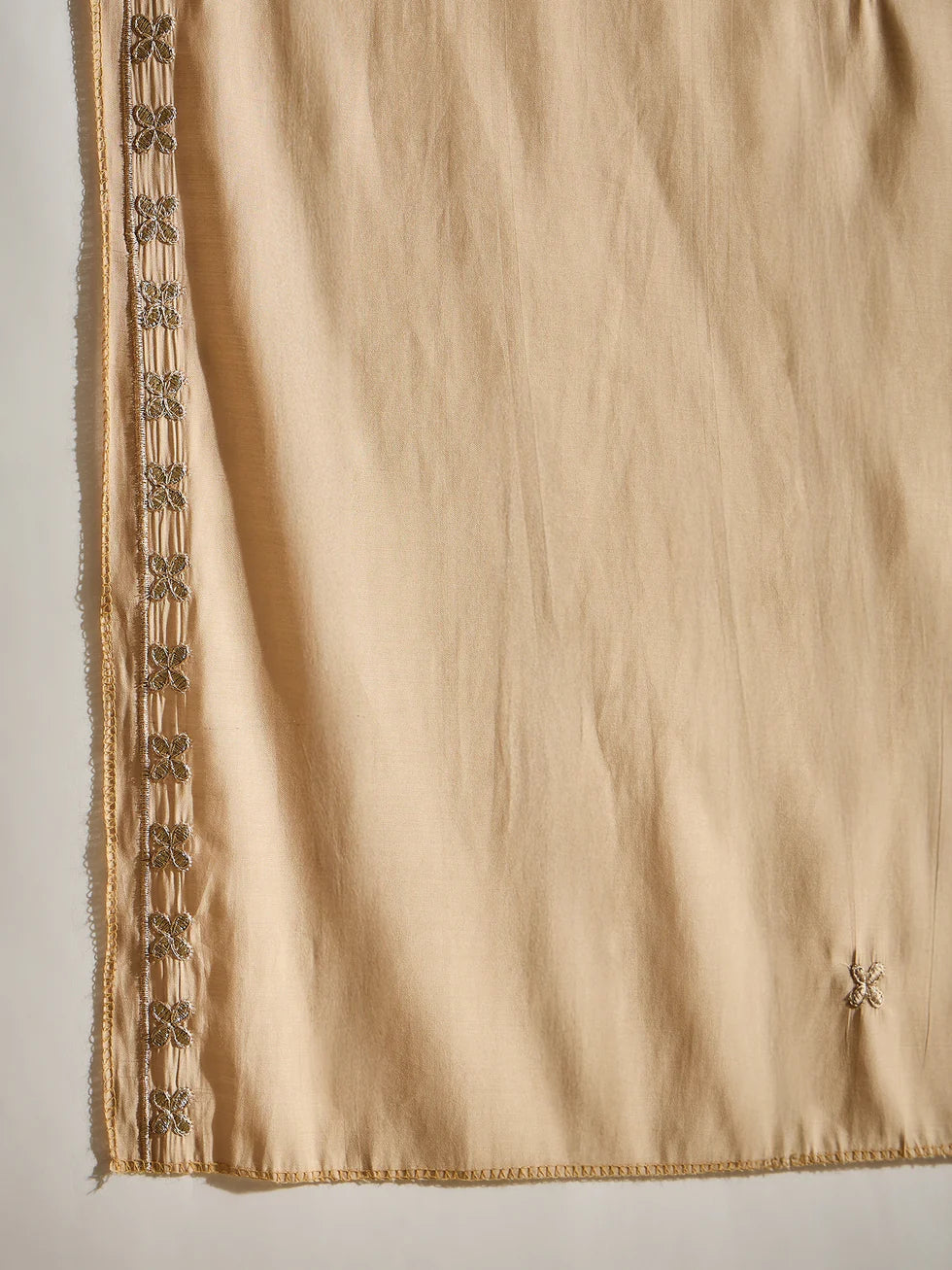 Beige Grace Embroidered Set