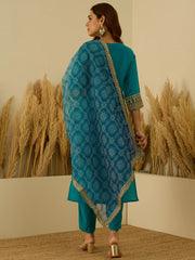 Teal Heritage Festive Set