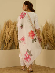 Ivory Floral Elegance Set