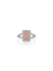 925 Silver Dual Tone Crown Ring for Women
