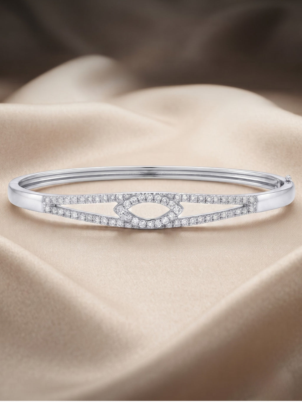 925 Silver Evil Eye Protection Bracelet for Women