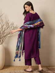 Elara Embroidered Kurta Set
