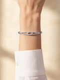 925 Silver Evil Eye Protection Bracelet for Women