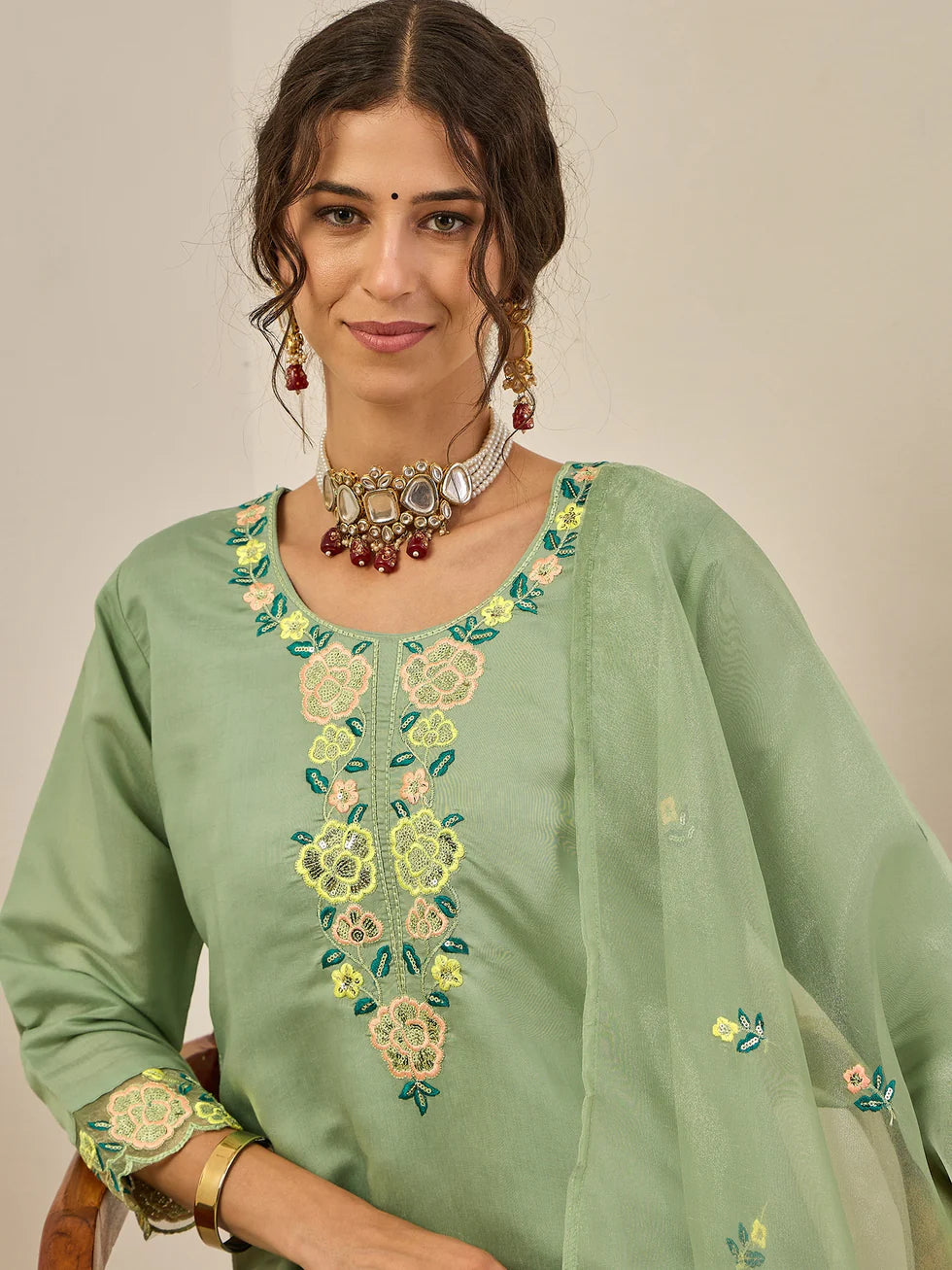 Aarna Embroidered Kurta Set