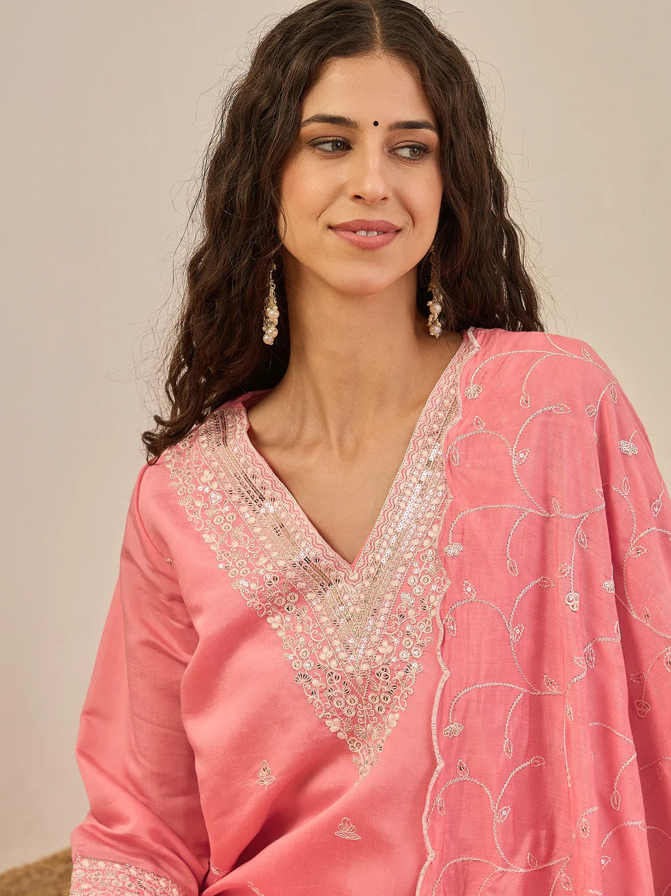 Aarohi Embroidered Kurta Set