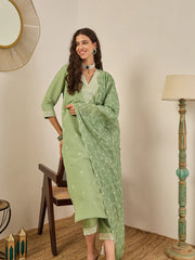 Aarohi Embroidered Kurta Set