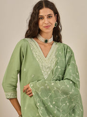 Aarohi Embroidered Kurta Set