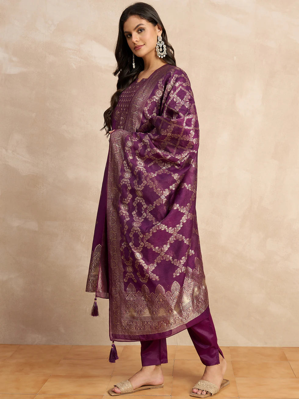 Vaanya Banarasi Kurta Set