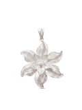 925 Sterling Silver Floral Windmill Filigree Pendant For Women