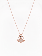 925 Sterling Silver Seraphine Guardian Angel Necklace for Women