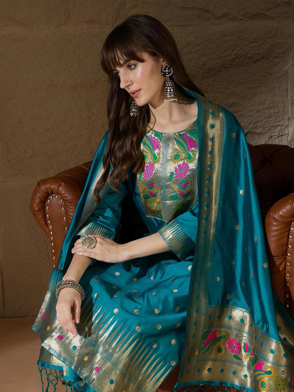 Aarohi Embroidered Kurta Set