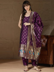 Mayuri Silk Blend Kurta Set