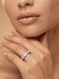 925 Silver Baguette Luxe Band Ring for Women