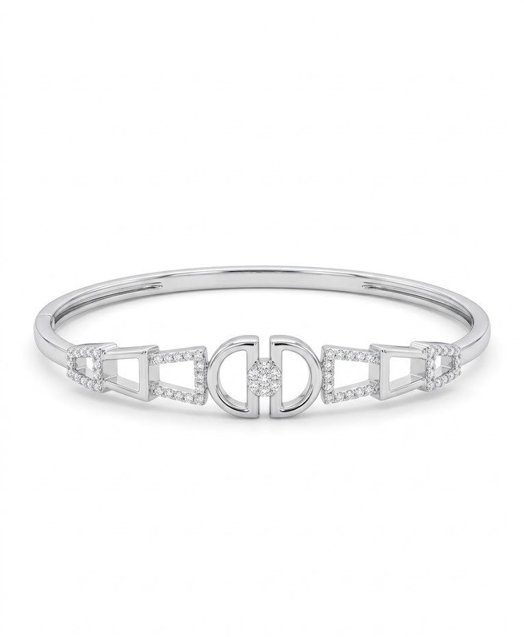 92.5 Sterling Silver Luxe Link Statement Bracelet for Women