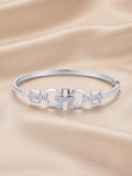 925 Silver Celeste Link Sparkle Bracelet for Women