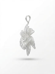 925 Sterling Silver Starlily Filigree Pendant For Women