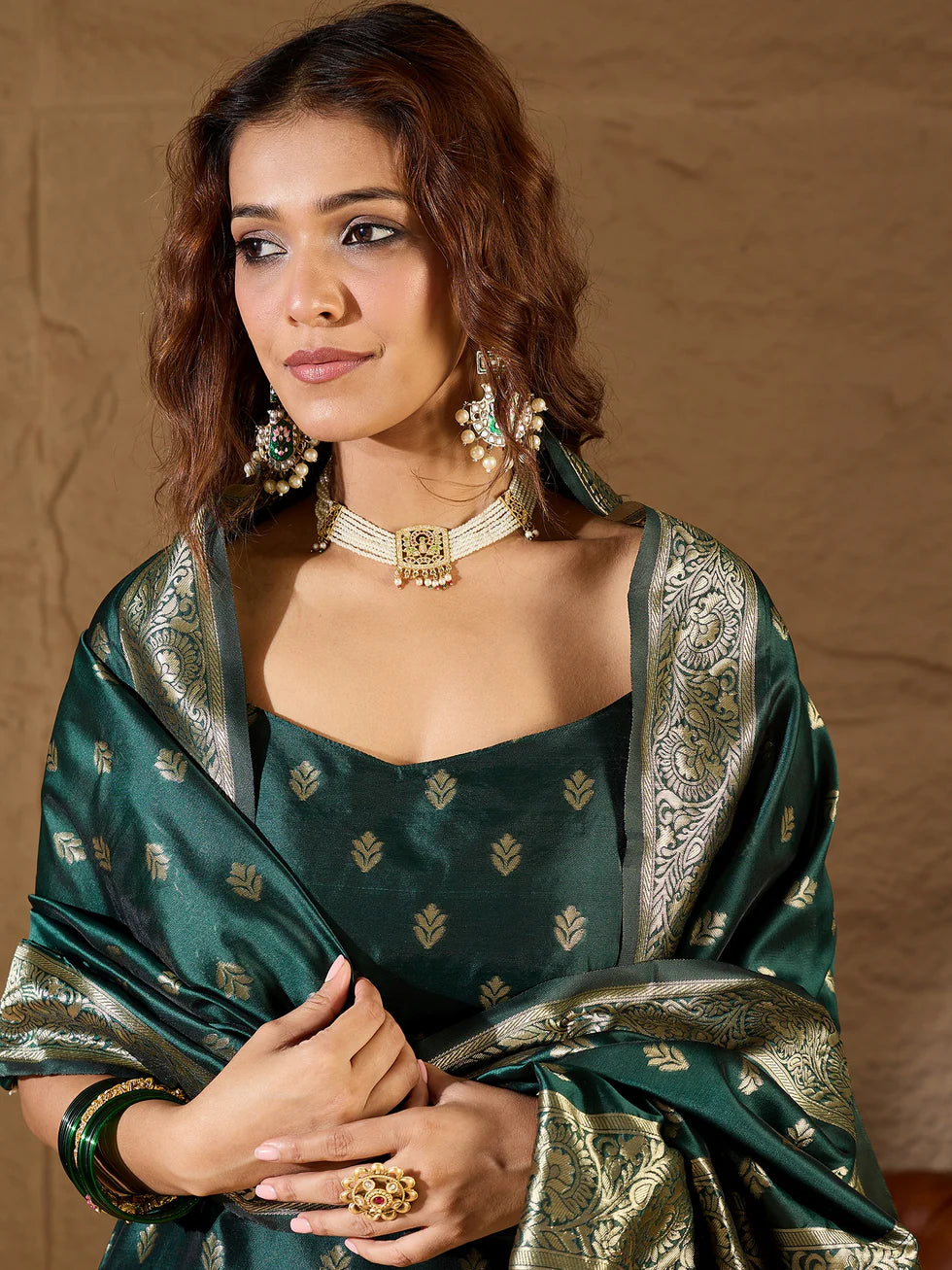 Mayuri Silk Blend Kurta Set
