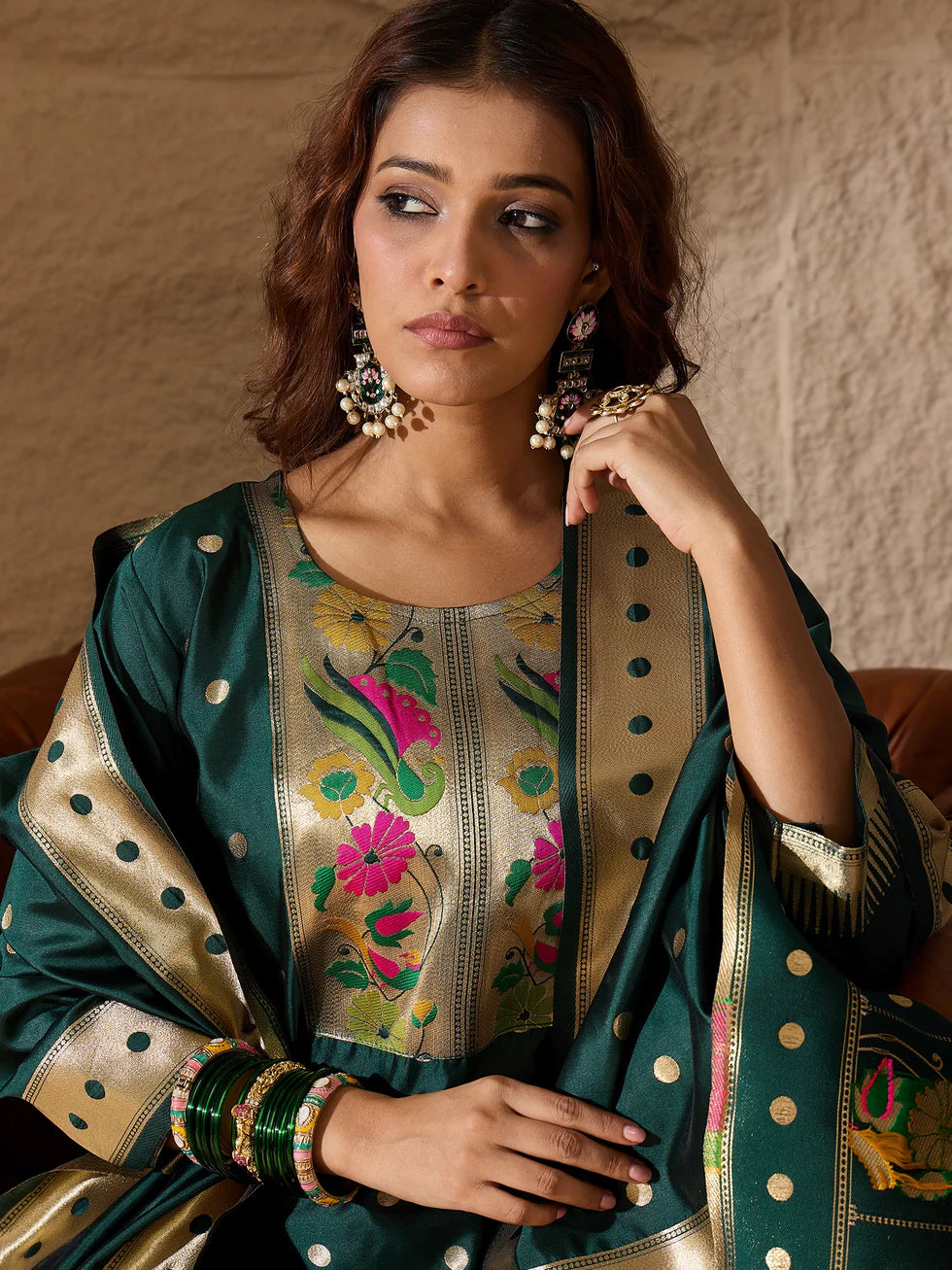 Aarohi Embroidered Kurta Set