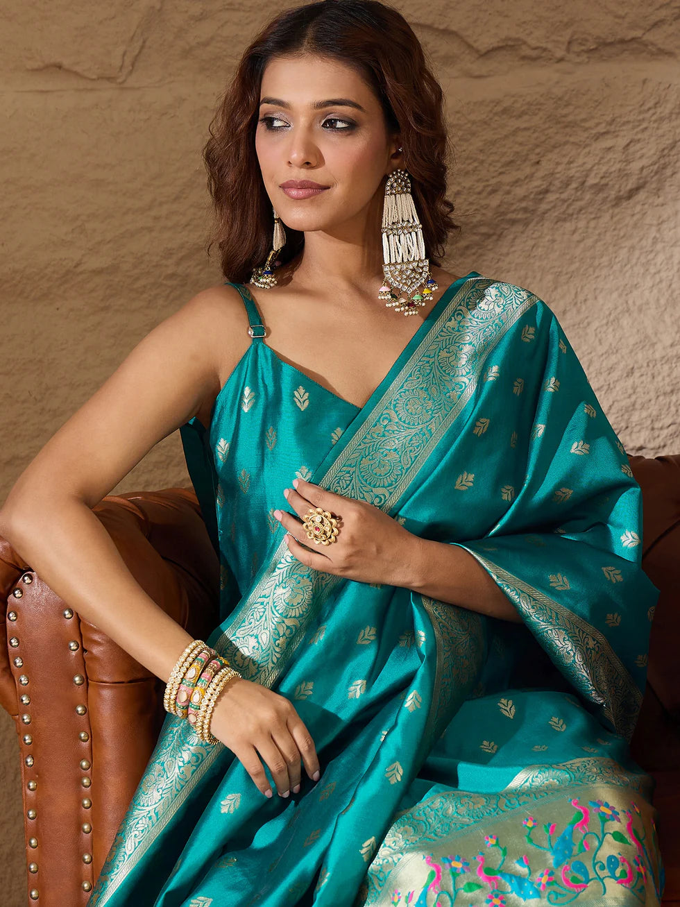 Mayuri Silk Blend Kurta Set