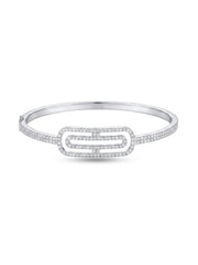 925 Silver Modern Loop Luxe Bracelet for Women