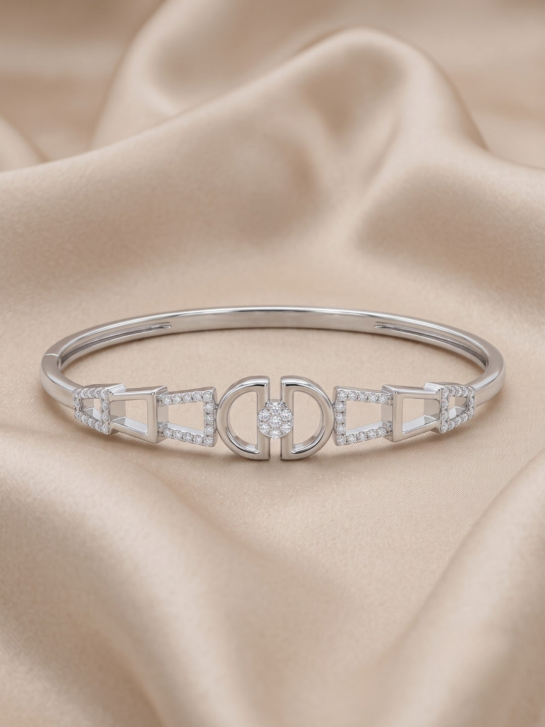 92.5 Sterling Silver Luxe Link Statement Bracelet for Women