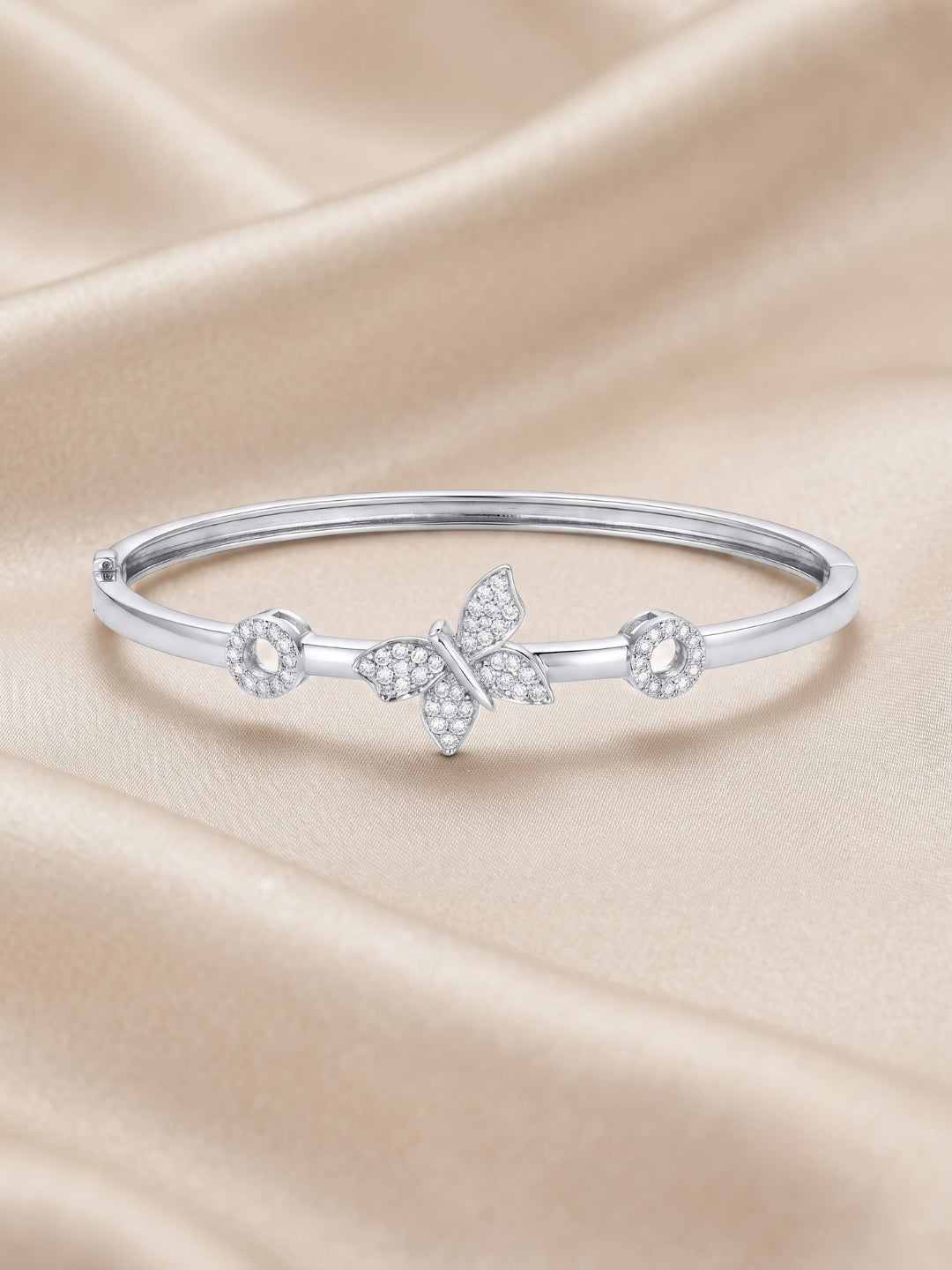 925 Silver Flutter Grace Butterfly Bracelet for Women
