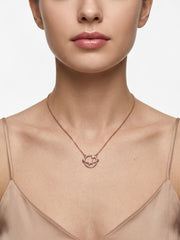 925 Sterling Silver Cosmic Orbit Star Necklace for Women