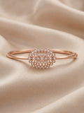 92.5 Sterling Silver Radiant Blossom Bracelet for Women
