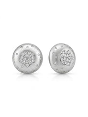 925 Silver Hexa Spark Stud Earrings for Women