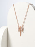 925 Sterling Silver Divine Guardian Angel Charm Necklace for Women