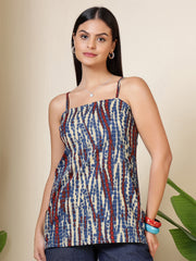 Women Multicolore Printed Straight Tunic