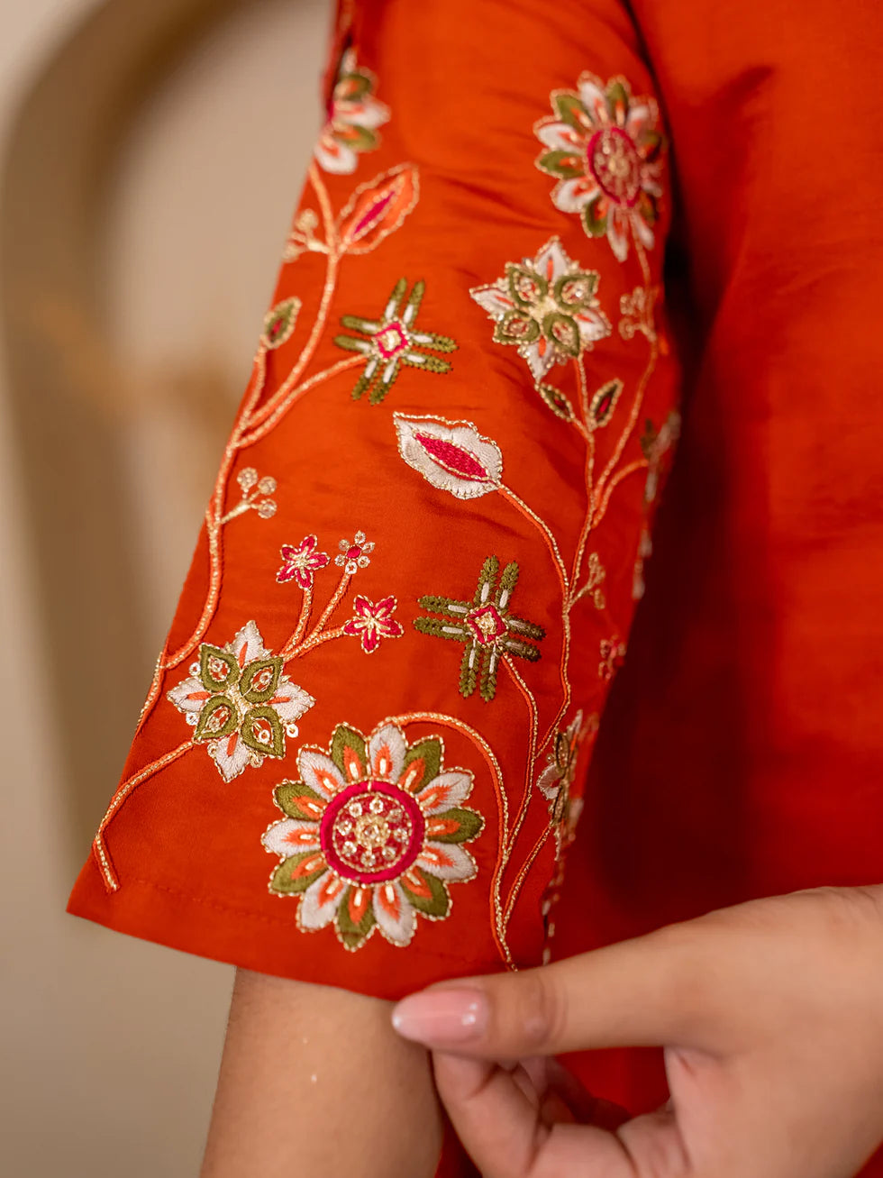 Raha Embroidered Kurta Set