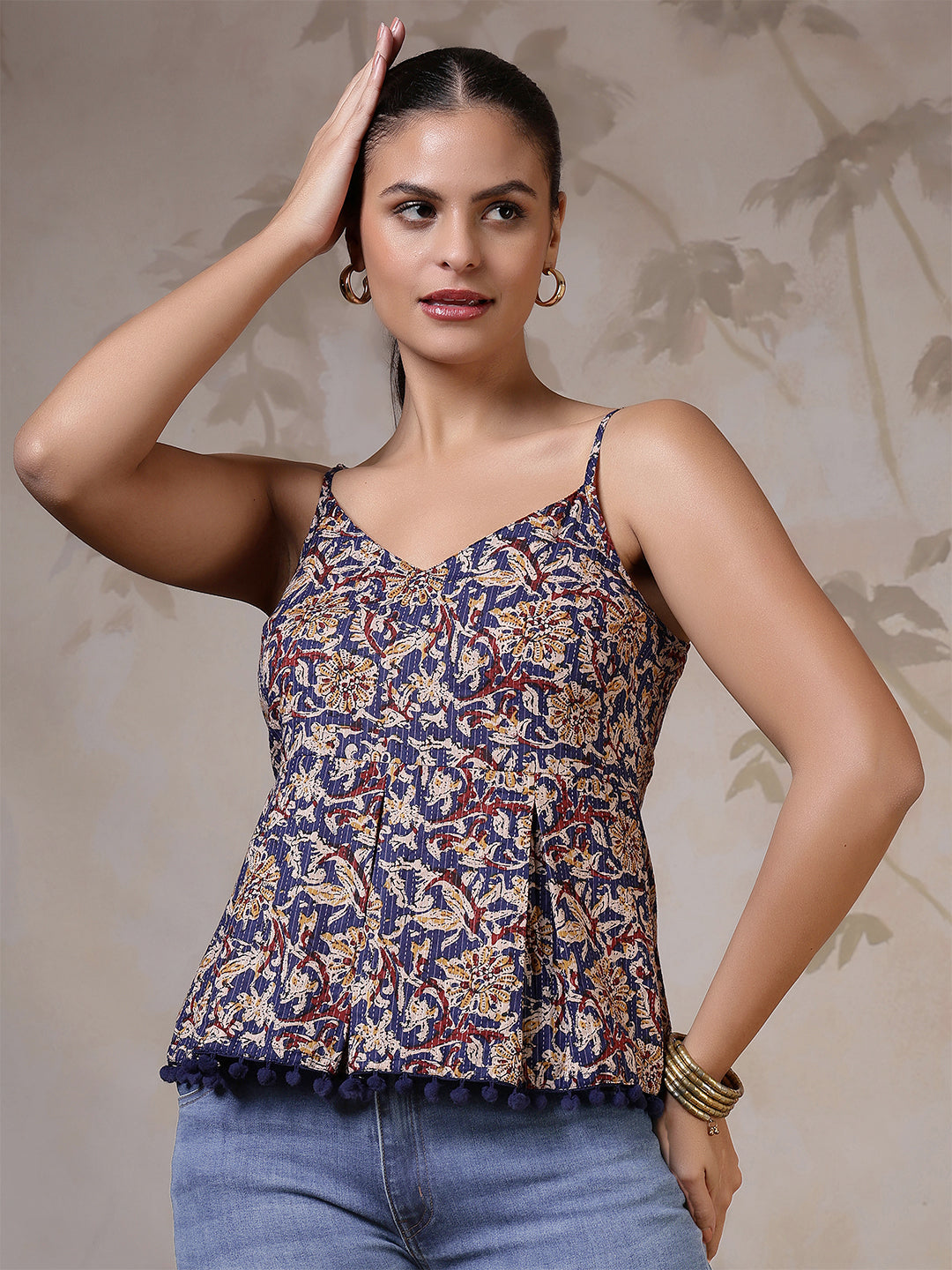 Women Multicolor Printed Top
