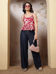 Women Multicolor Printed Top