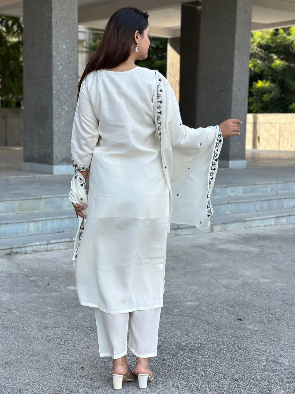 Ivory Botanical Elegance Set