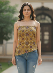 Women Multicolor Printed Top