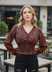 Women Multicolor Printed Top