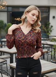 Women Multicolor Printed Top