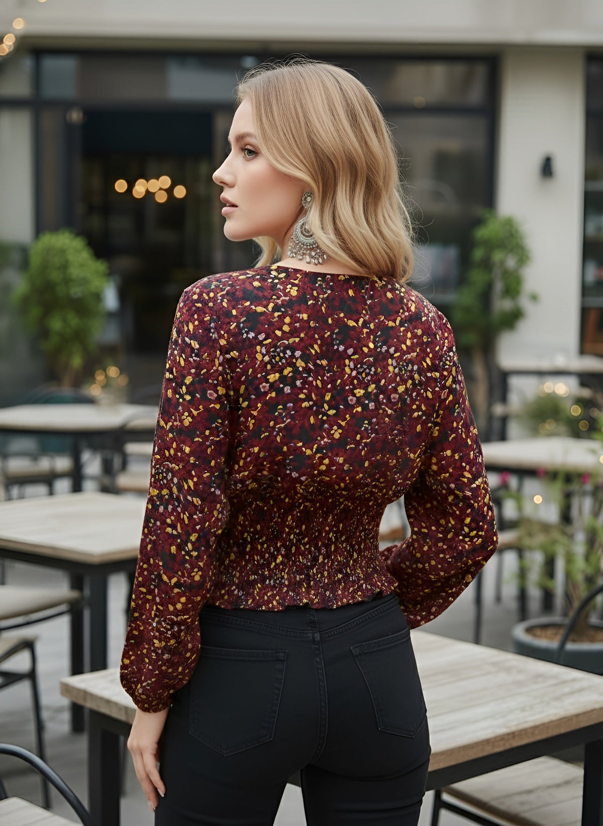 Women Multicolor Printed Top