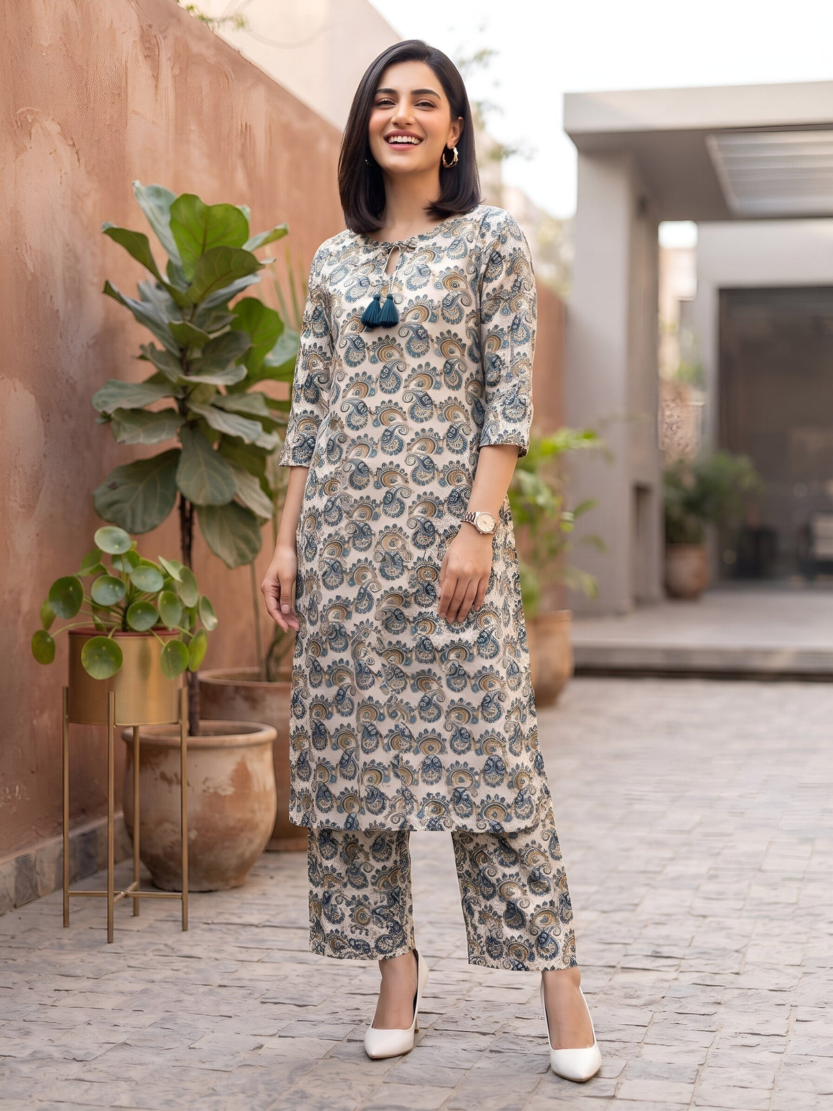 Multicolor Printed Co-Ord Set for Women