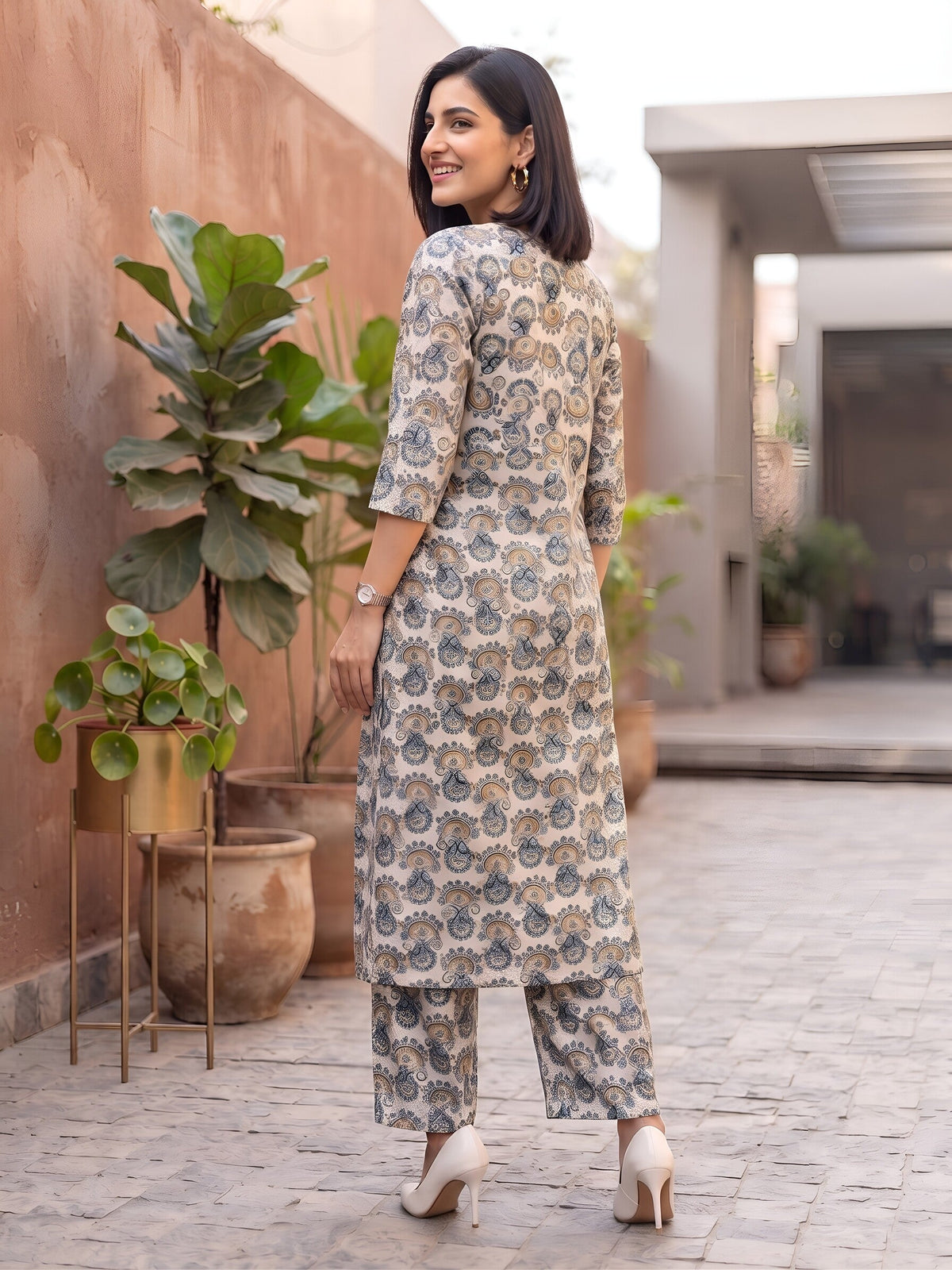 Multicolor Printed Co-Ord Set for Women