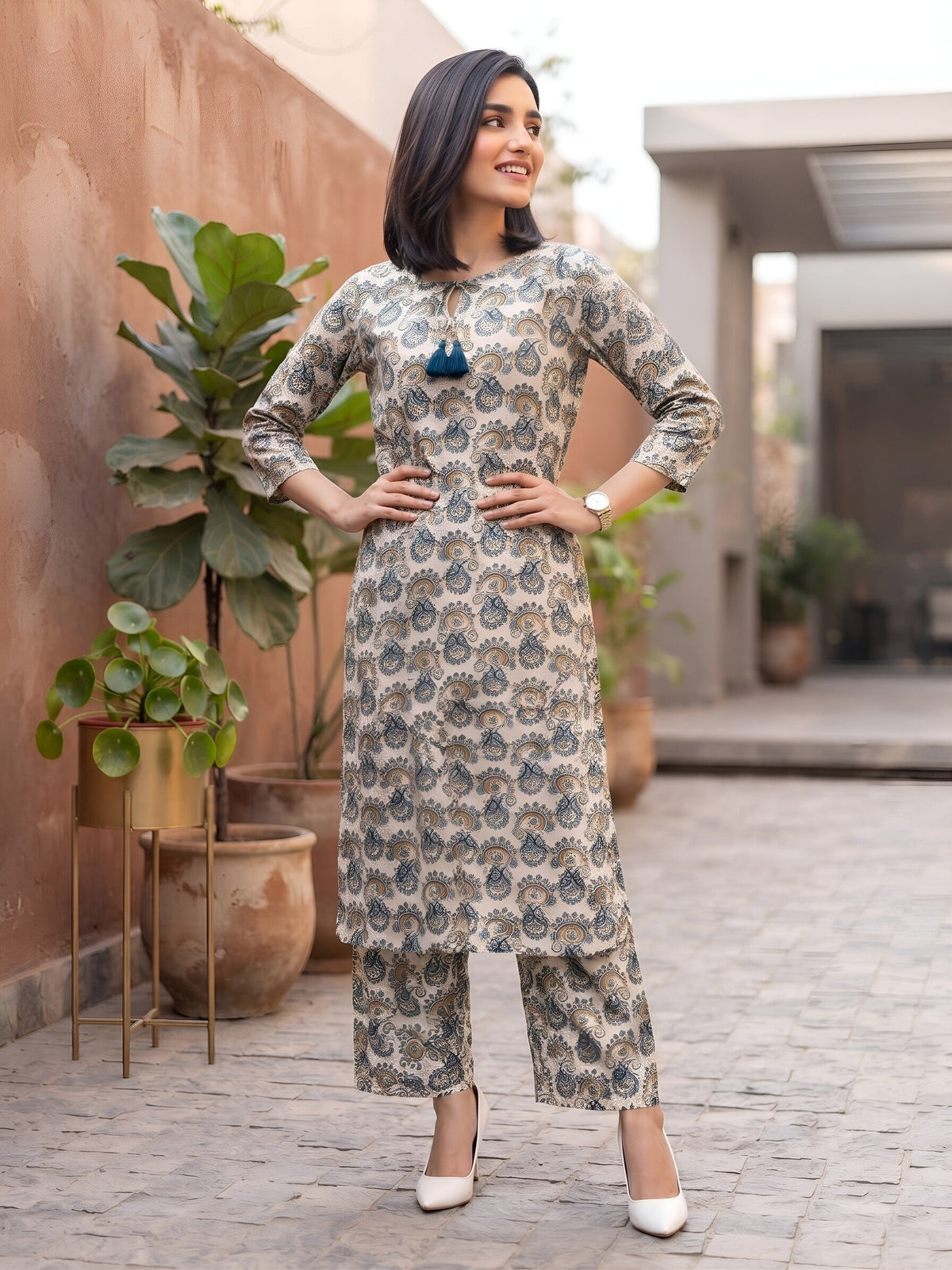 Multicolor Printed Co-Ord Set for Women