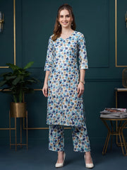 Multicolor Printed Co-Ord Set for Women