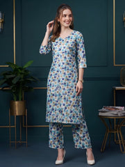 Multicolor Printed Co-Ord Set for Women