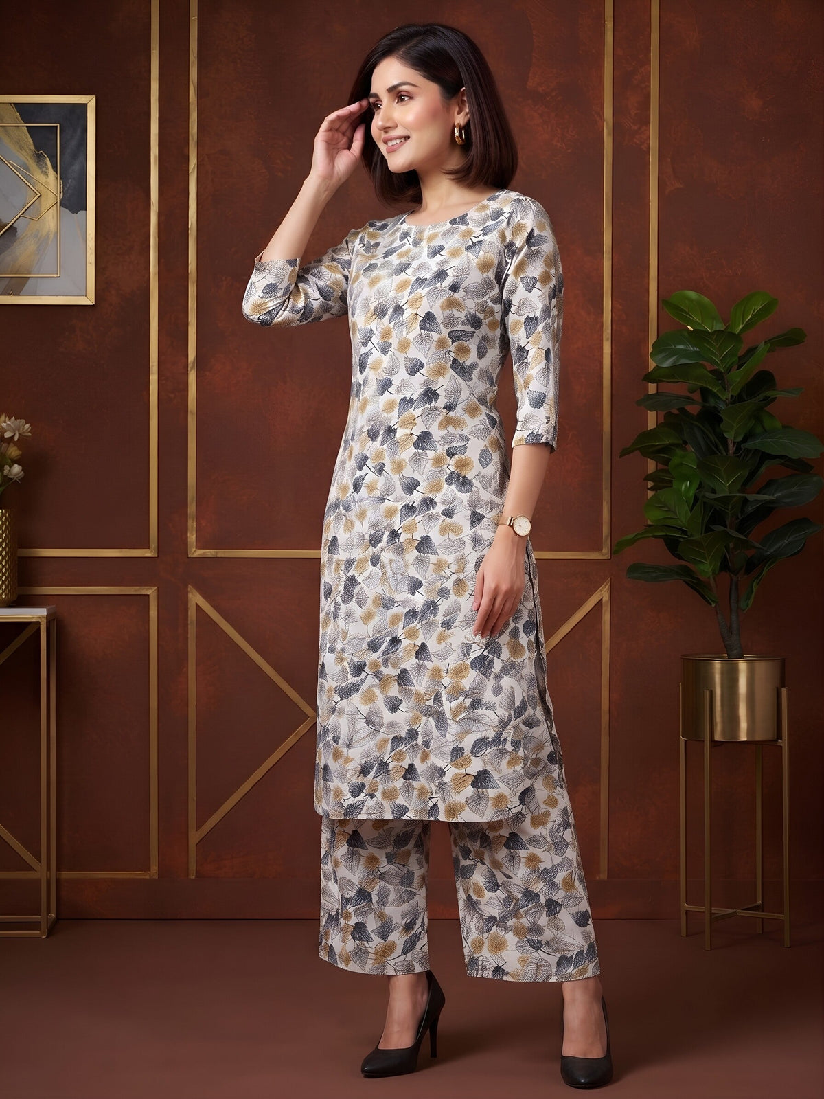 Multicolor Printed Co-Ord Set for Women