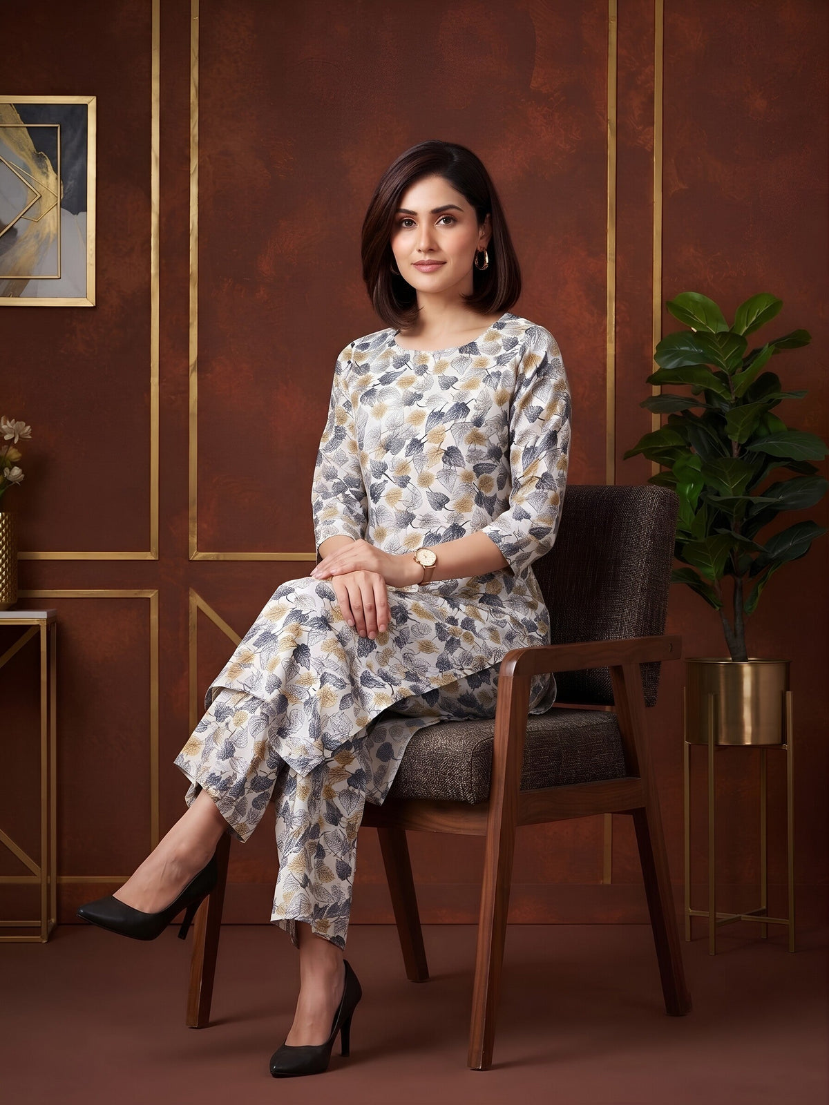 Multicolor Printed Co-Ord Set for Women