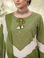 Reshma Printed Straight Kurta With Dupatta set for Women