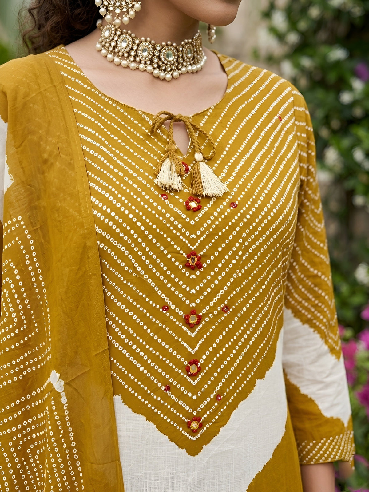 Kaya Yellow Straight Kurta With Dupatta set for Women