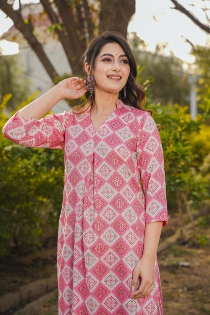 Aarvi Printed Kurta Set
